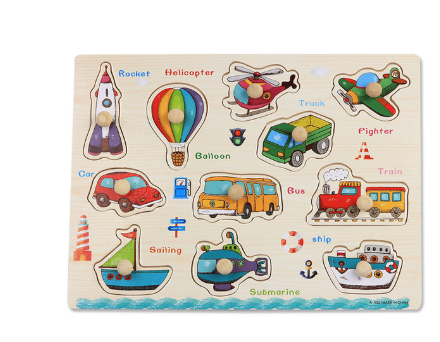 Cognitive wooden puzzle early education educational toys