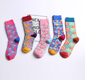 Japanese cartoon socks