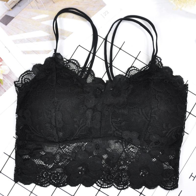 Lace lace over the chest