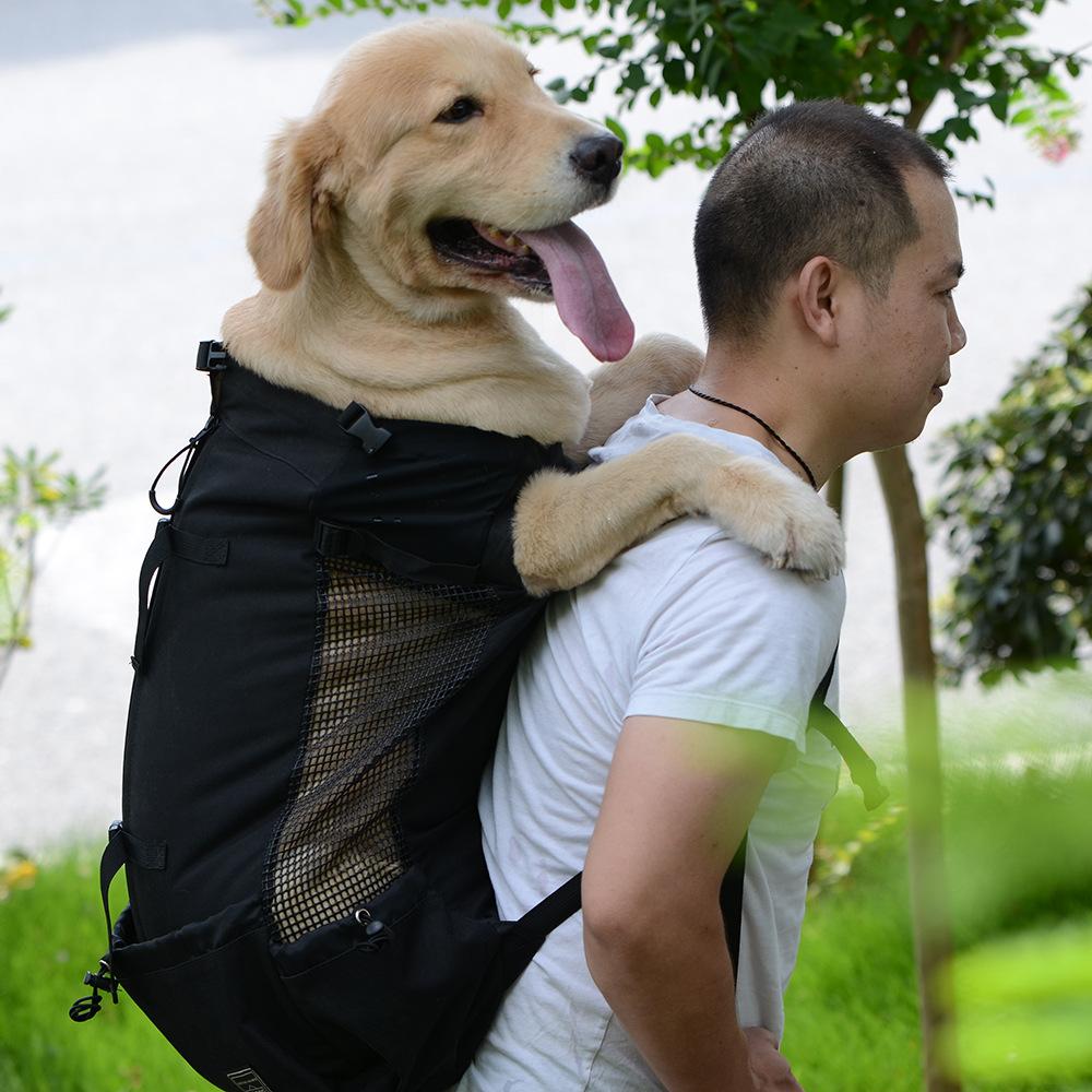 Dog Pet Shoulder Passenger Backpack Dog Outdoor Bag