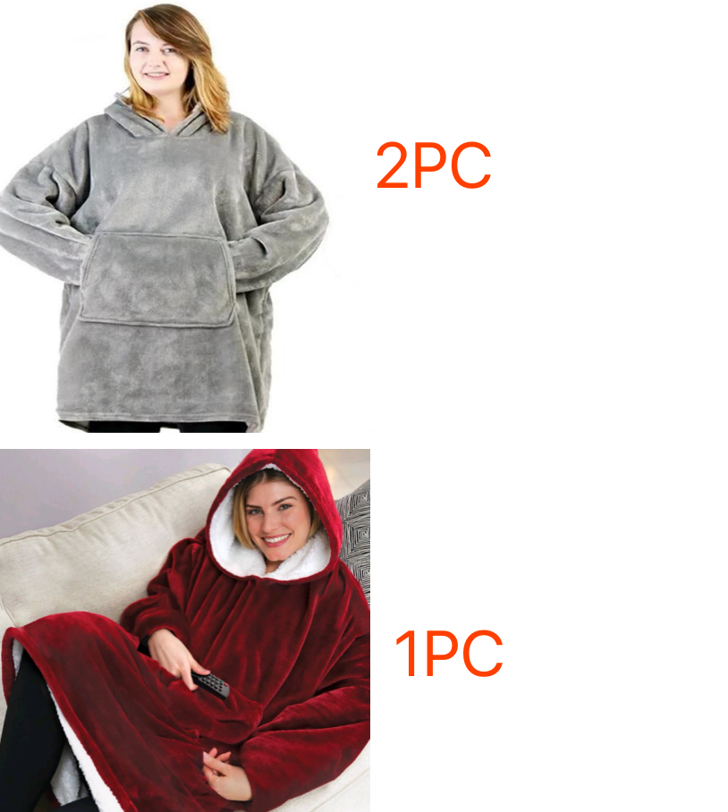Plush Blanket Hoodie