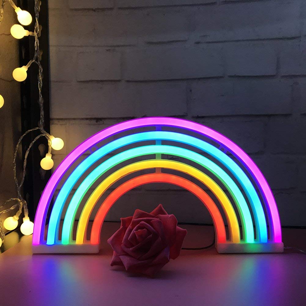Arcoíris neón LED