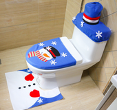Christmas Toilet Seat Cover