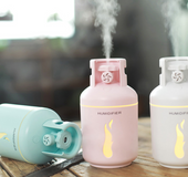 Multifunctional gas tank humidifier