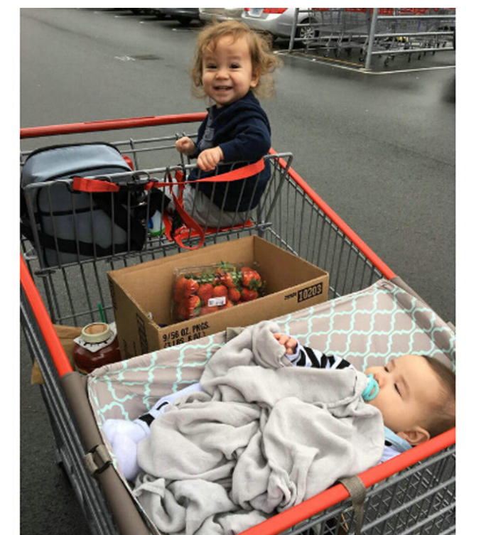 Hamaca bebe para supermercado