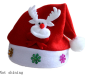 LED glowing christmas hat