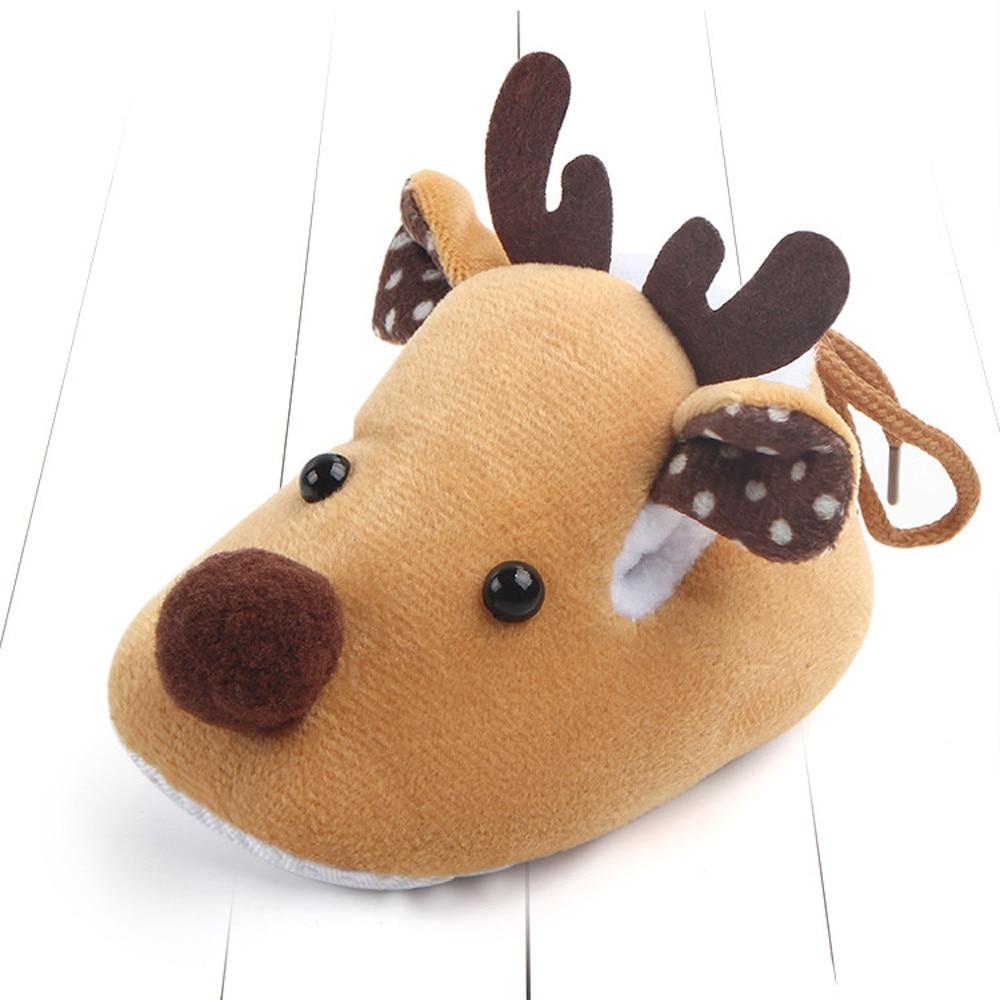 Winter children footwear Booties Sneakers for children slippers Baby Boy Girl Christmas Anti-slip Crib Shoes Children's shoes