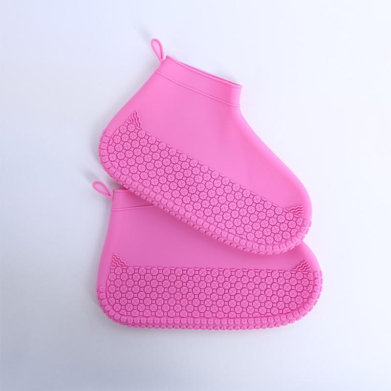 Silicone Waterproof Rainy Rain Boots Cover Slip