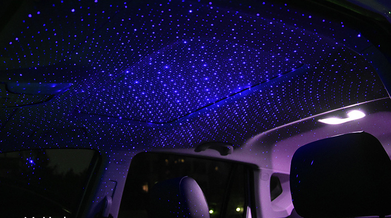Automobile interior atmosphere lamp roof