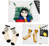 Socks cartoon series ladies