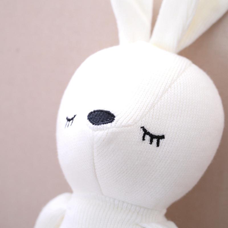 1pc 50cm 2 Patterns Cute Elephant Bunny Doll Simulation plush stuffed toys Baby soothing dolls Smooth feel High quality fabric