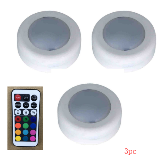 Luces de color con control remoto