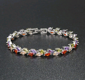 Pulsera colorido cristal