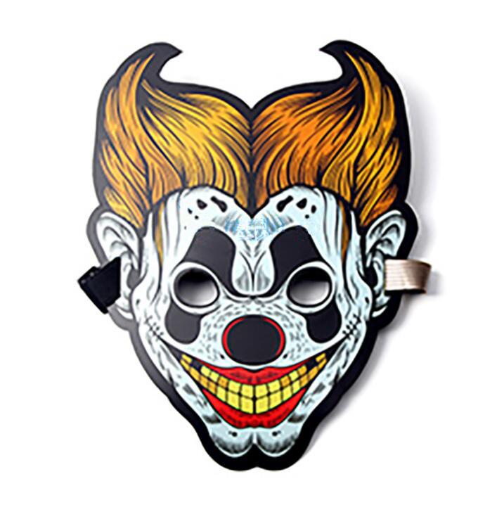 Design Sound Activated Halloween EL Party Mask