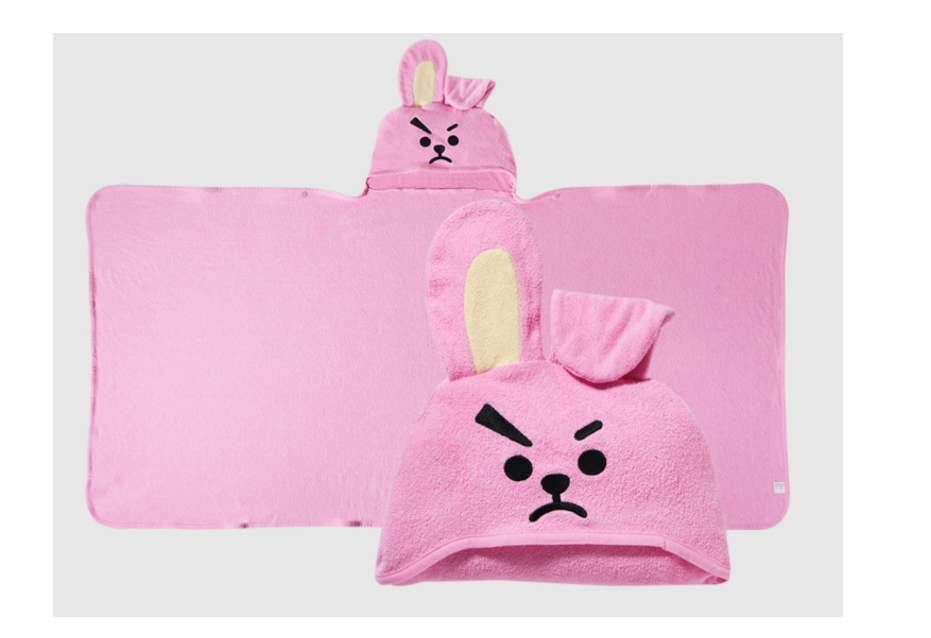 Hooded bath towel cartoon