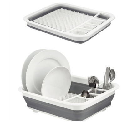 Escurridor de platos de cocina plegable