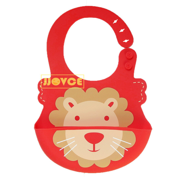 16 styles JJOVCE Children''s and Infants Silica Adjustable Stereo Bib Waterproof Soft Bib Food Bib/Copyright Products