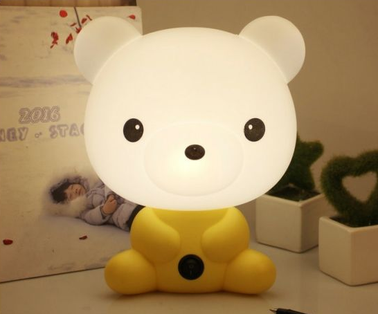 Luz de Mesa De Dibujos Animados