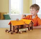 Log creative building blocks