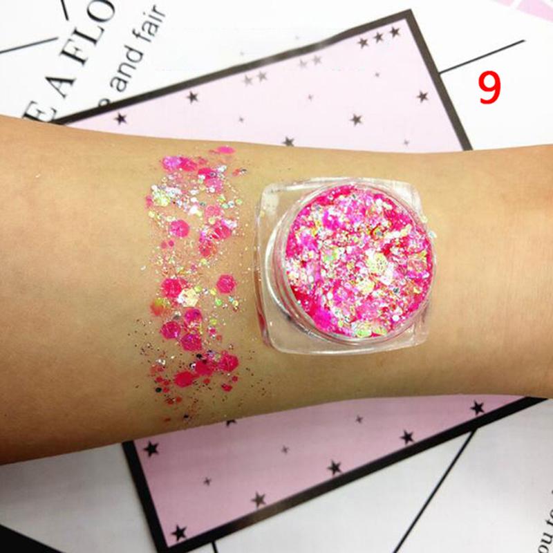 Glitter Face Glow Shimmer Liquid Maquiagem Eye