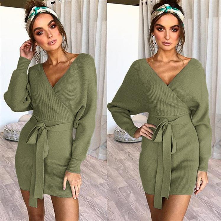 long-sleeved dress