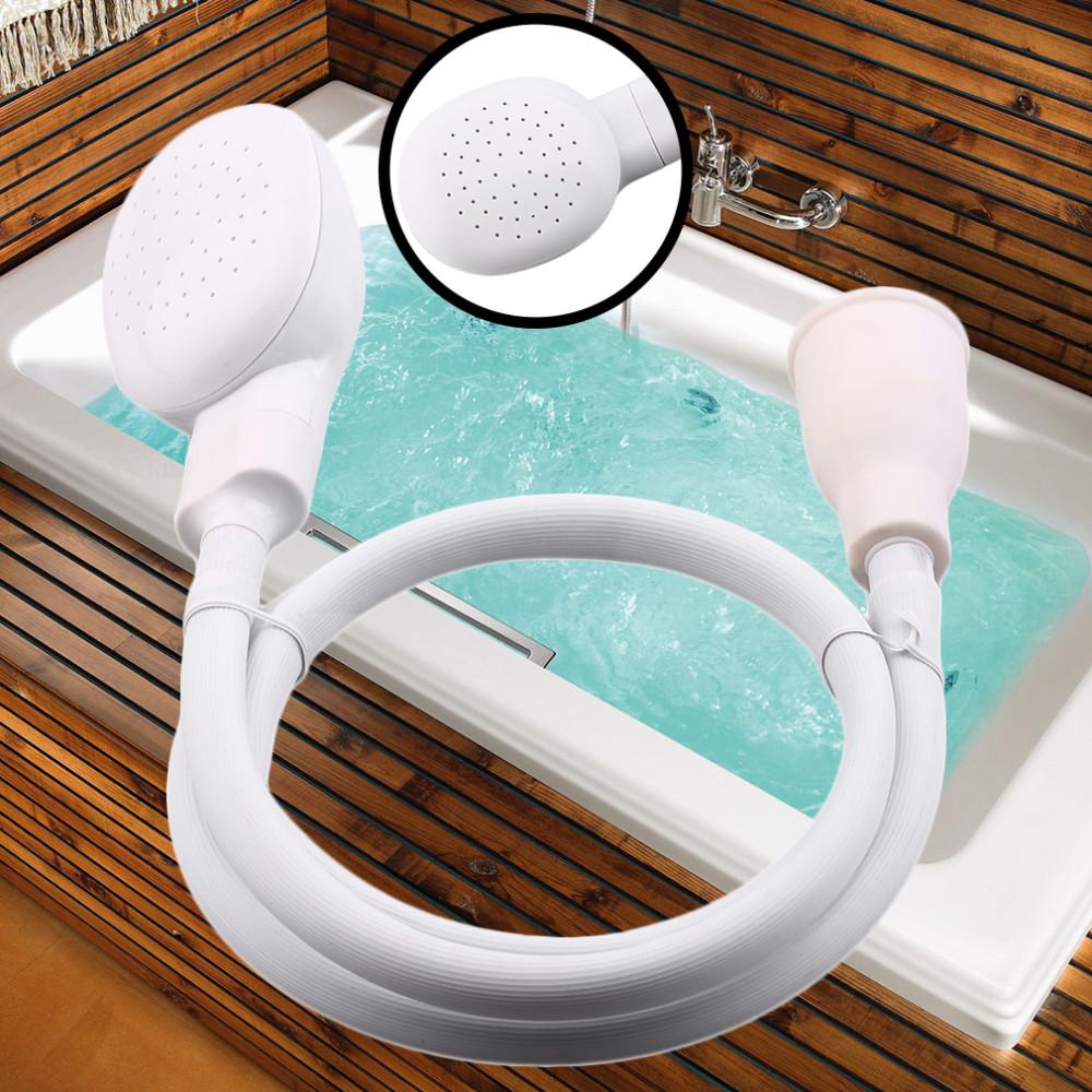 Newest Dog Shower Head Spray Drains Strainer Pet Bath Hose Sink Washing Hair Pet Hairdresser Hair Wash Pet Push Saving Shower