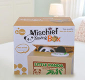 Creative piggy bank to steal money panda piggy bank to send children birthday gift factory direct sale