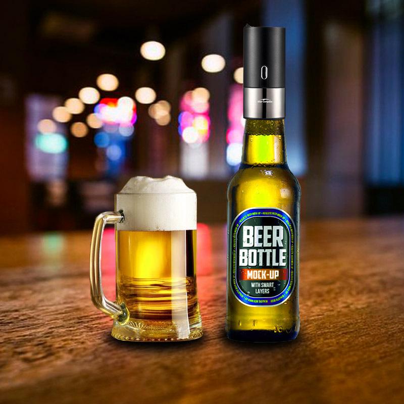 Bottled beer machine beer foam machine