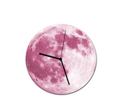 30cm creative luminous wall clock luminous moonlight wall clock wall acrylic waterproof wall clock