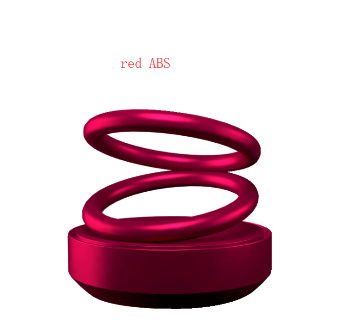 Suspension double ring rotating aromatherapy