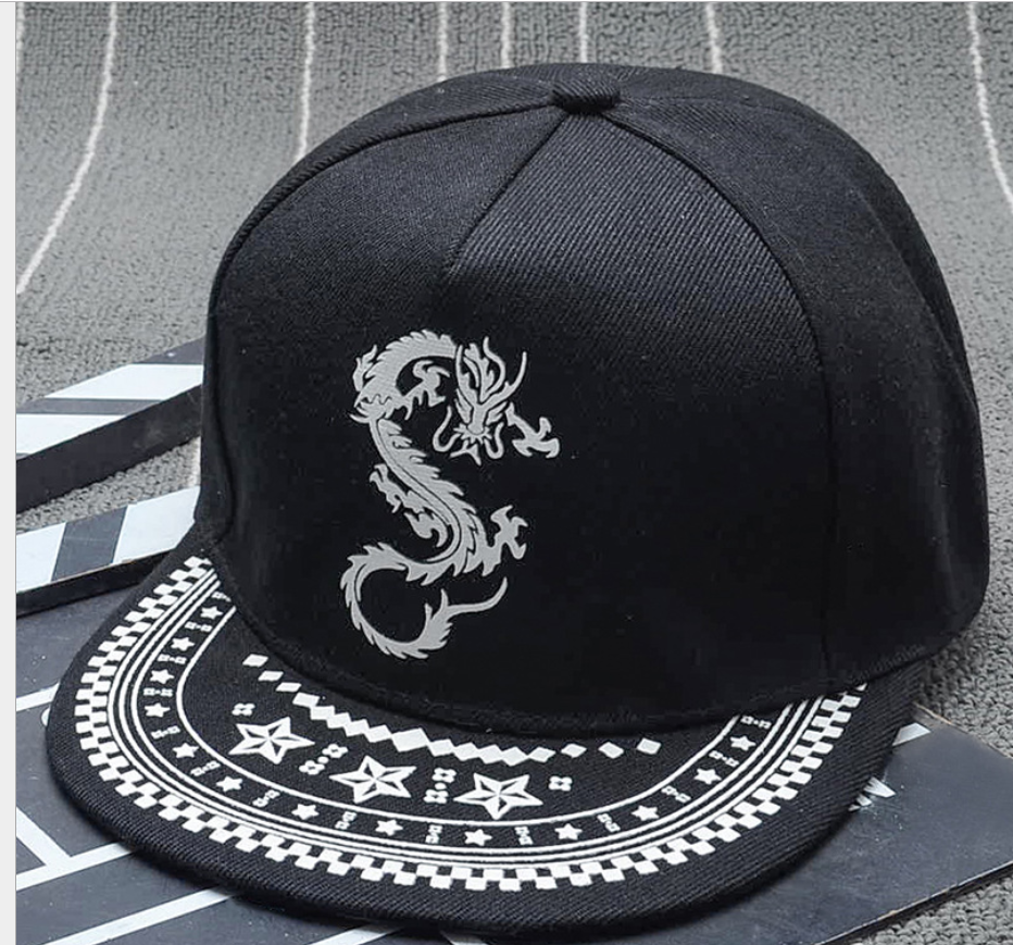 New caps, wild fashion, hip hop, sun protection, baseball cap, creative luminous hat