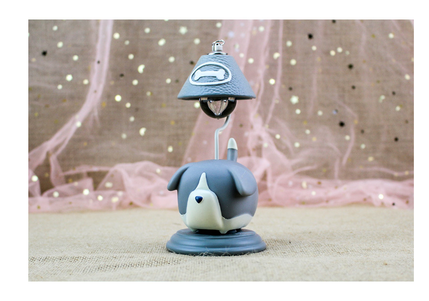 Cute tofu dog night light home decoration furnishings living room bedroom children room decoration creative