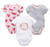 Tres Piezas Lote Ropita Bebé De Algodón