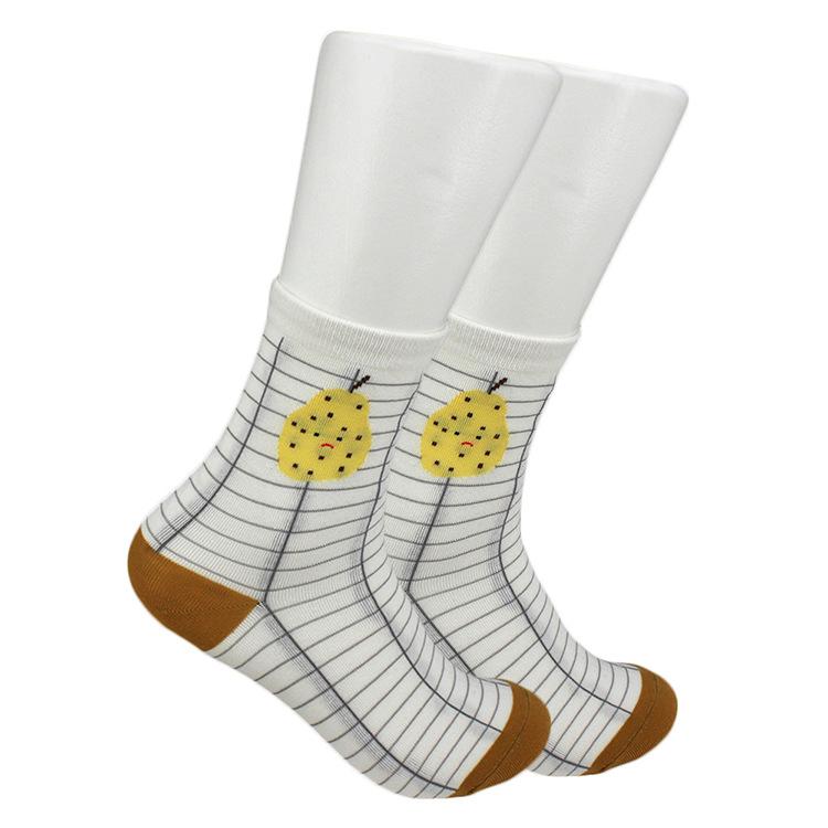 Cartoon student socks
