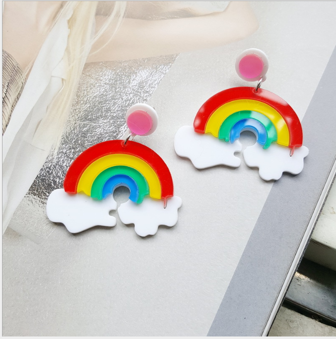 Sweet and lovely candy rainbow