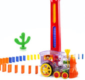 Domino dominoes electric Thomas little train blocks, Puzzle Children Toys