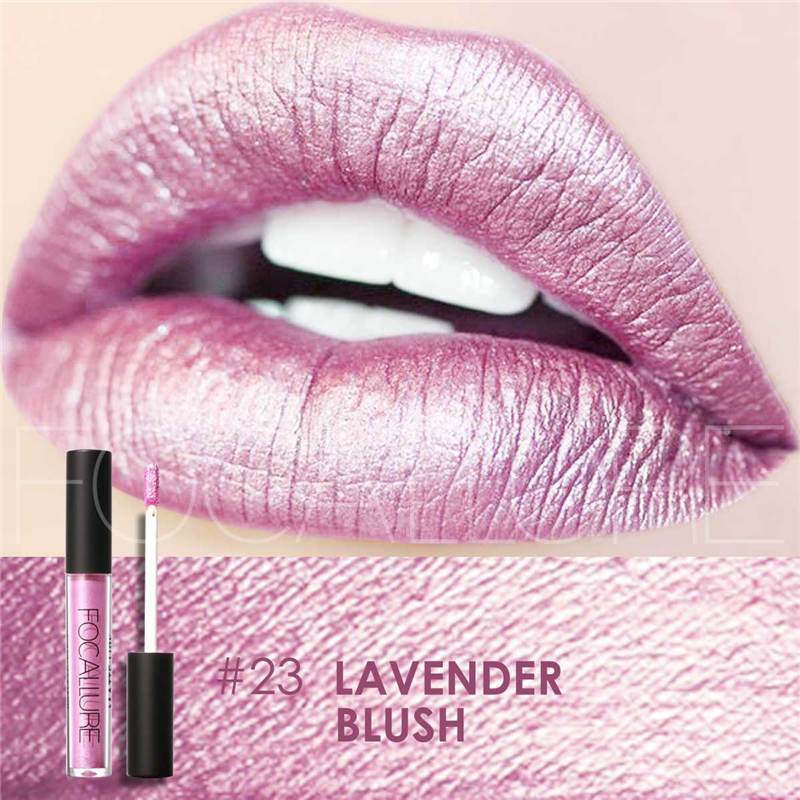 5 Colors Matte Liquid Lipgloss Metallic Lipstick