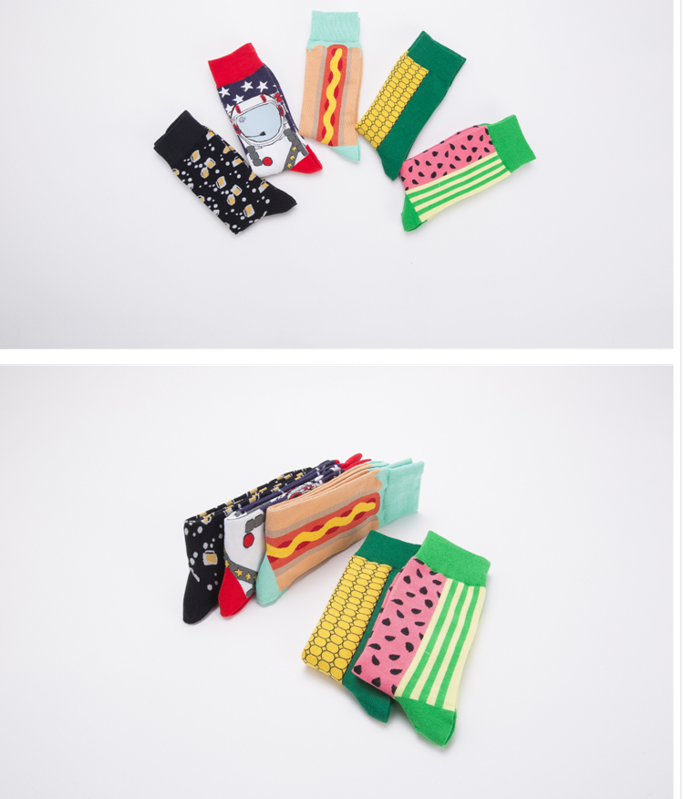 Colourful Happy socks Party Style