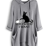 I Do What I Want Cat Shirt
