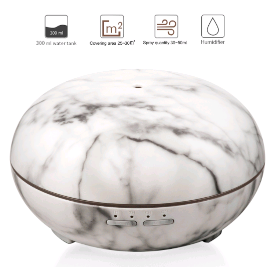 Marble pattern aromatherapy machine essential oil diffuser