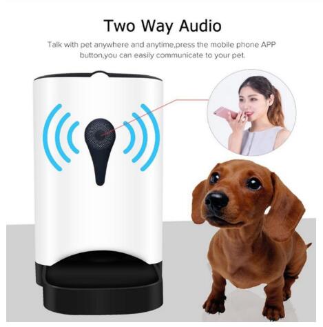 Alimentador Automático Inteligente Para Perros Y Gatos