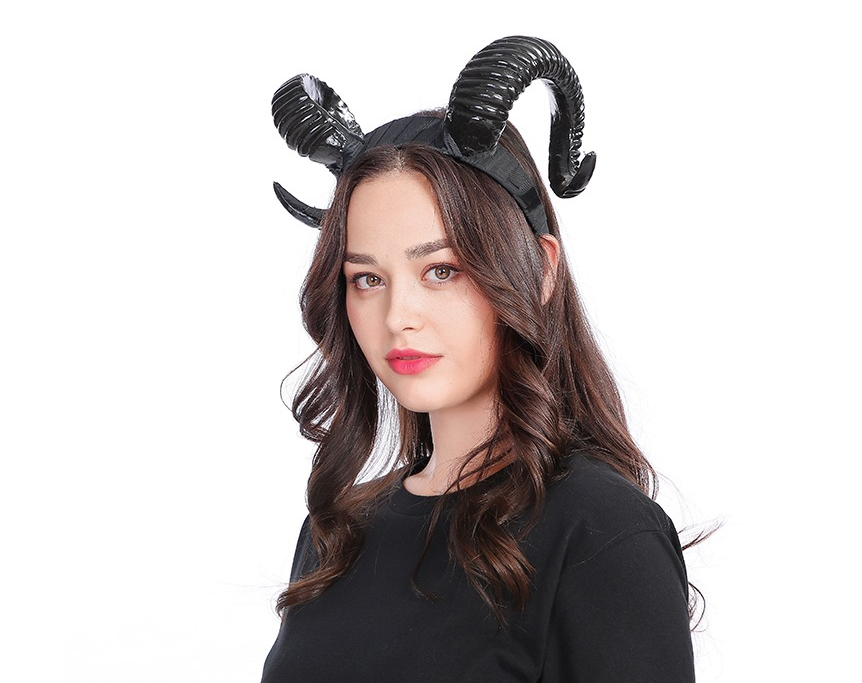 horn antlers headband wide headband Christmas Halloween resurrection exaggerated headwear