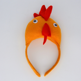 Children's Headband Animal Performance Cards Halloween Headband Dance Party Props Festival Party Chicken Hair Accessories