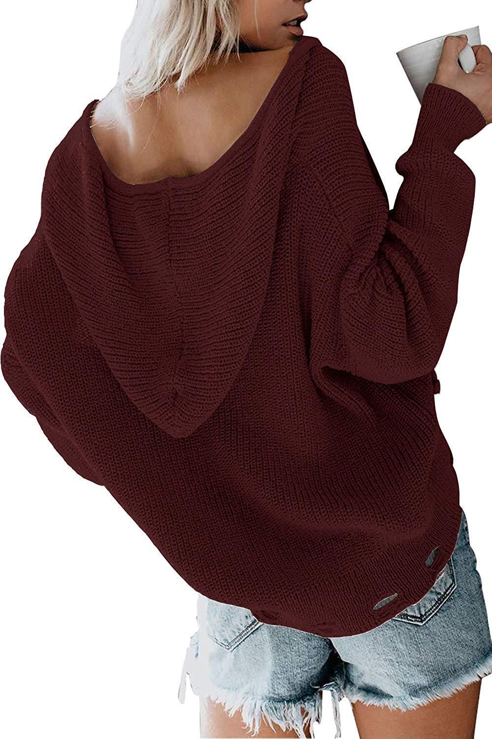 Zip loose sweater