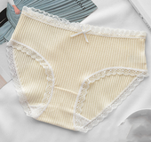 Women underwears pure color