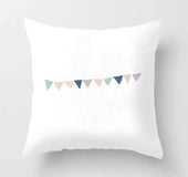 Cute cartoon cat pillowcase