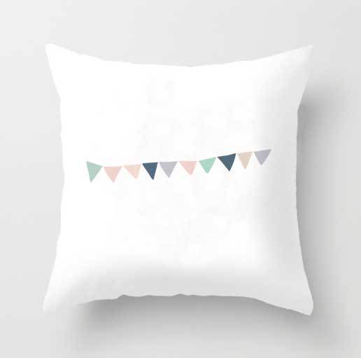 Cute cartoon cat pillowcase