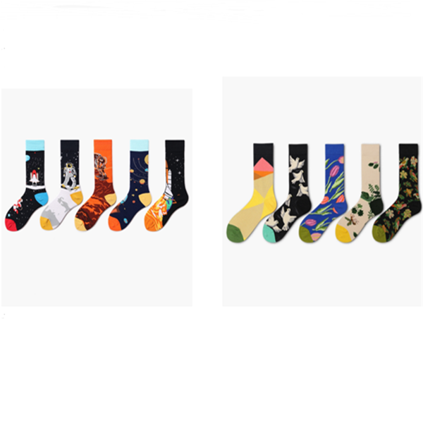 Cotton socks for couples