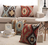 Cotton embroidered pillowcase