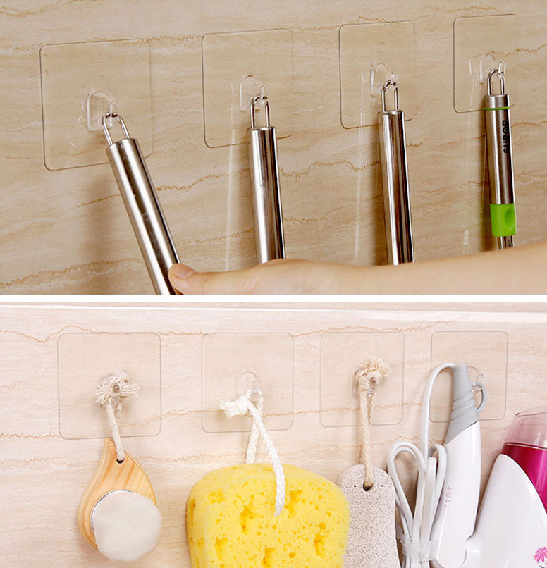 Reusable Anti-skid Traceless Hooks (10 PCS/SET)